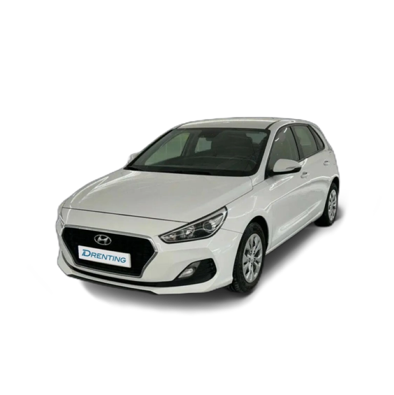 Renting Hyundai i30 1.6CRDi Essence 95 Blanco
