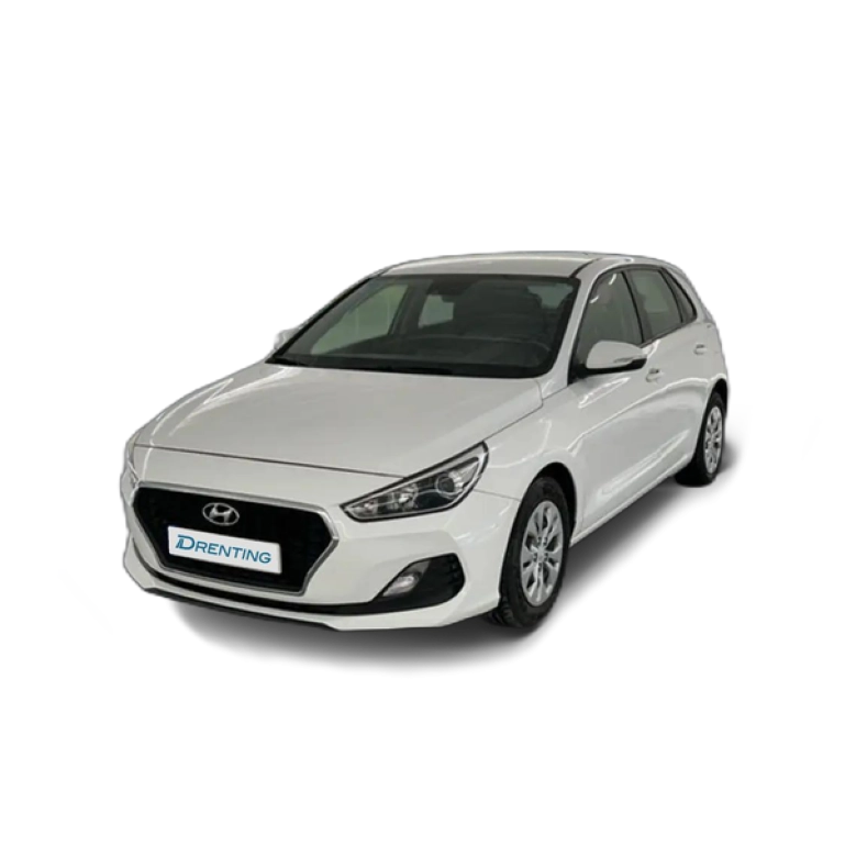 Renting Hyundai i30 1.6CRDi Essence 95 Blanco