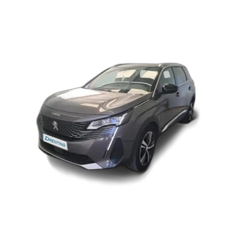 Renting Peugeot 5008 1.6HDI Style 115 Gris