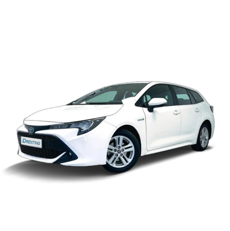 Renting Toyota Corolla 1.8 HYBRID BUSINESS PLUS E-CVT TOU SPORT Blanco