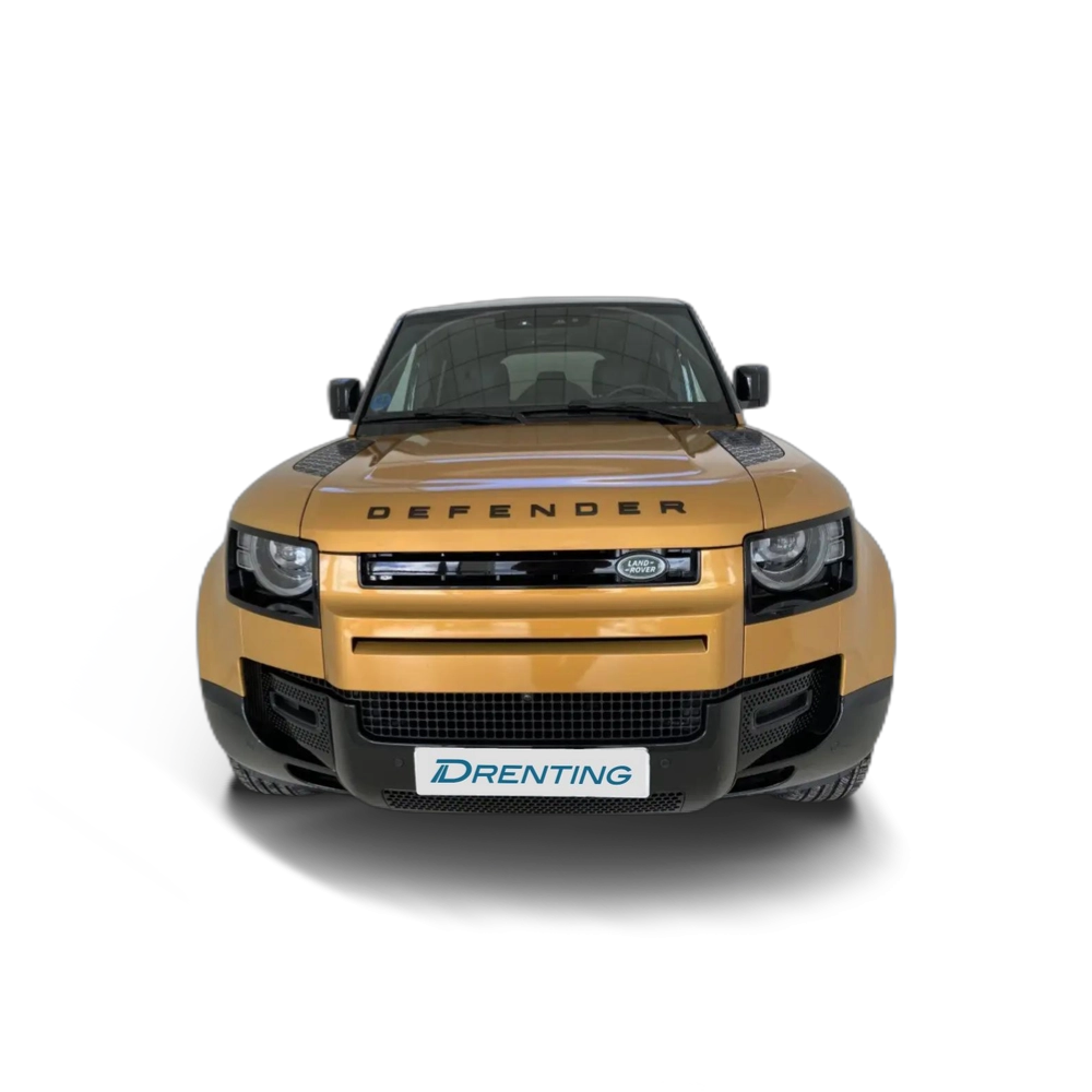 Renting Land Rover Defender 110 2.0 Si4 PHEV X-Dynamic SE AWD Aut. 300 Naranja