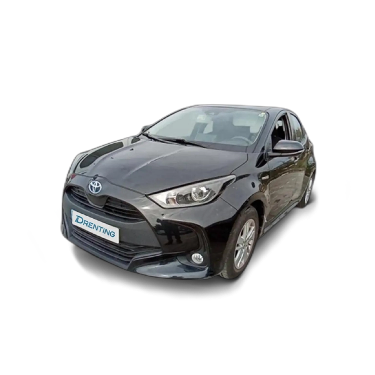 Renting Toyota Yaris 120H 1.5 Business Plus Negro