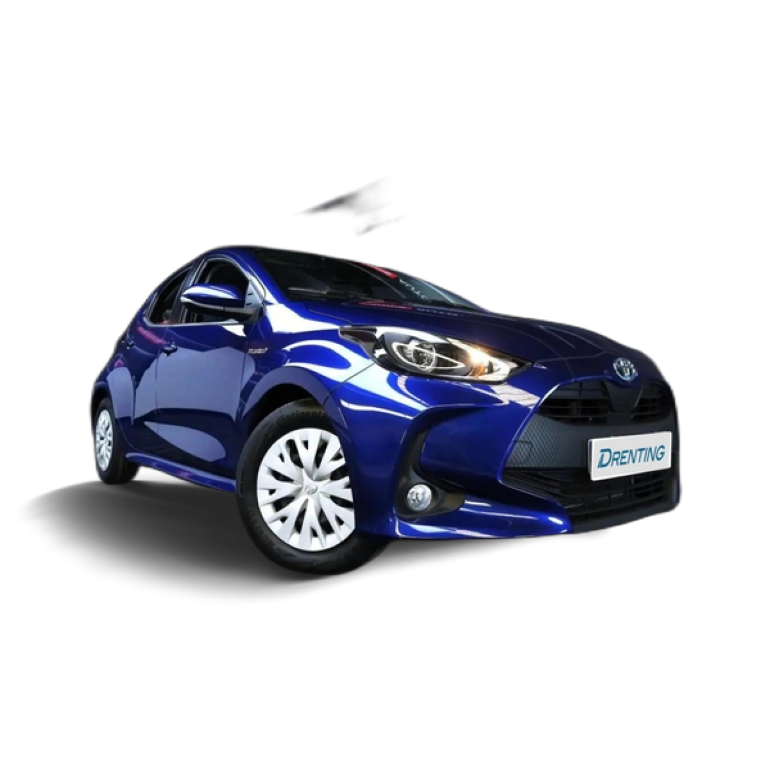 Renting Toyota Yaris 120H 1.5 Business Plus Azul