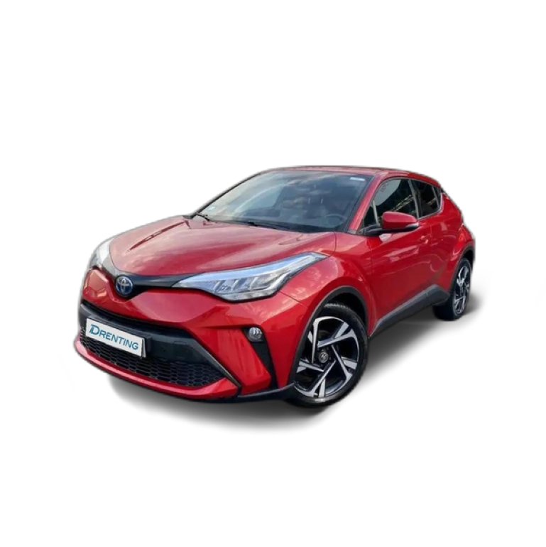 Renting Toyota C-HR 125H Advance Rojo 2