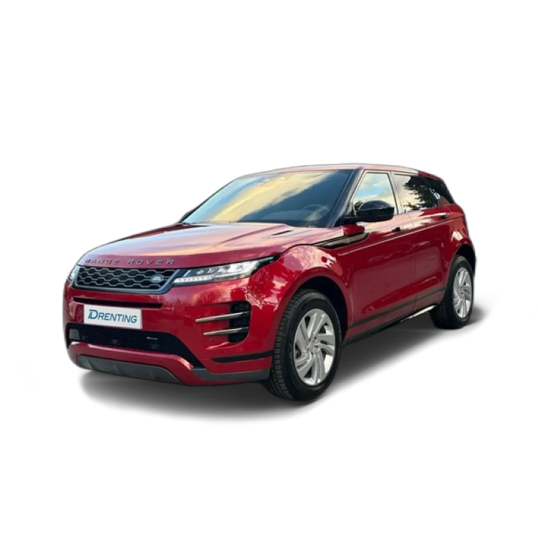 Renting Land Rover Range Rover Evoque 2.0 D163 R-Dynamic S AUTO 4WD MHEV Rojo