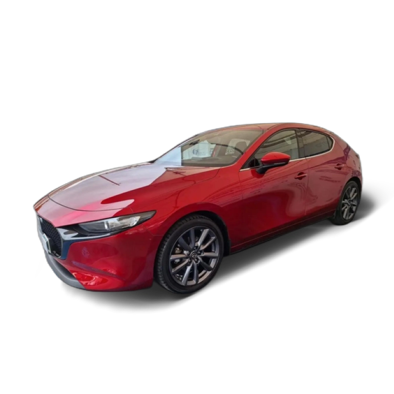 Renting Mazda 3 2.0 e-Skyactiv-G Evolution 90kW Rojo