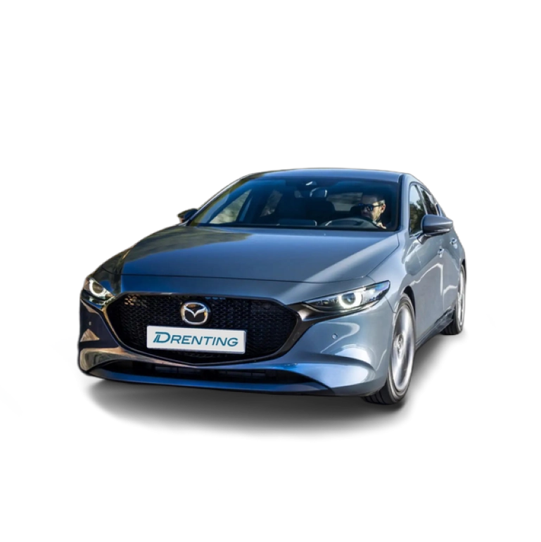 Renting Mazda 3 2.0 e-Skyactiv-G Exclusive-line Plus 90kW Gris