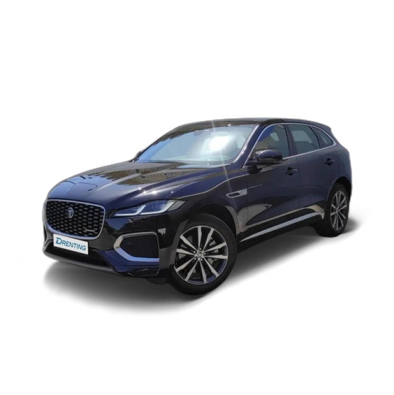 Renting Jaguar F-Pace 2.0 i4 R-Sport Aut. AWD 300 Negro