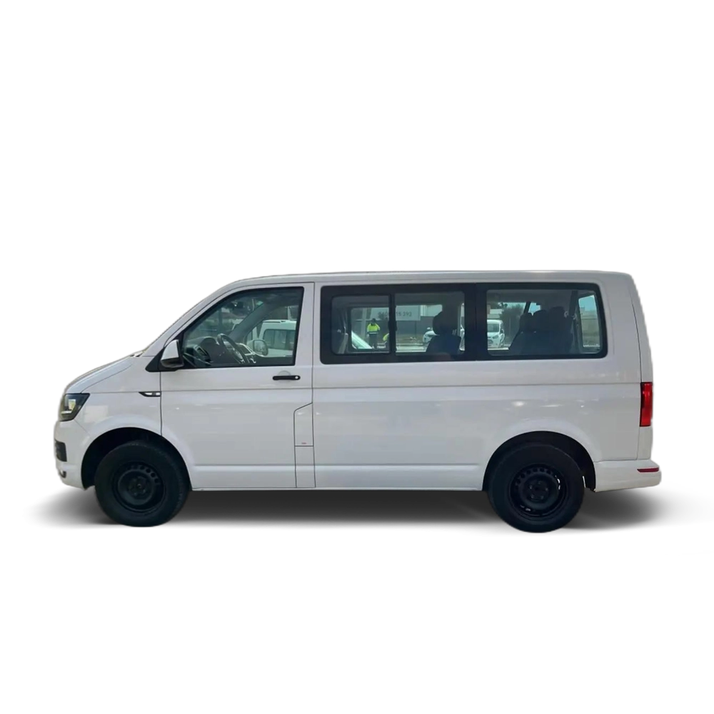 Renting Volkswagen T5 Caravelle 2.0 TDi Blanco