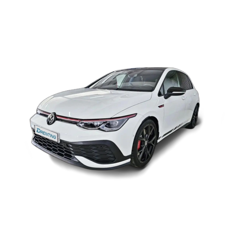 Renting Volkswagen Golf GTI 2.0 TSI Clubsport DSG 221kW Blanco 1