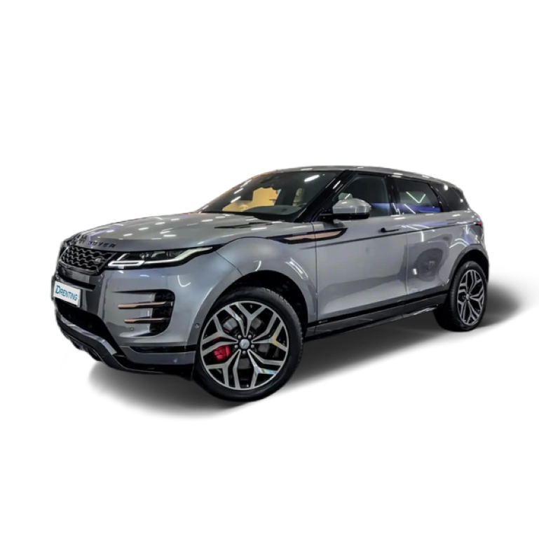 Renting Land Rover Range Rover Evoque 2.0D I4 MHEV R-Dynamic HSE AWD Aut. 204 Gris