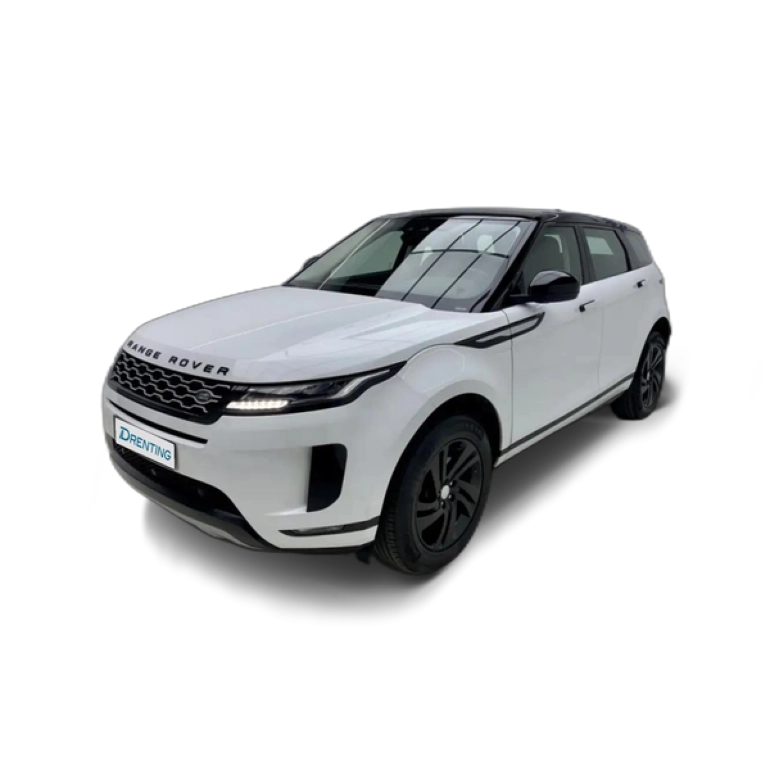 Renting Land Rover Range Rover Evoque 2.0D MHEV HSE AWD Aut. 150 Blanco