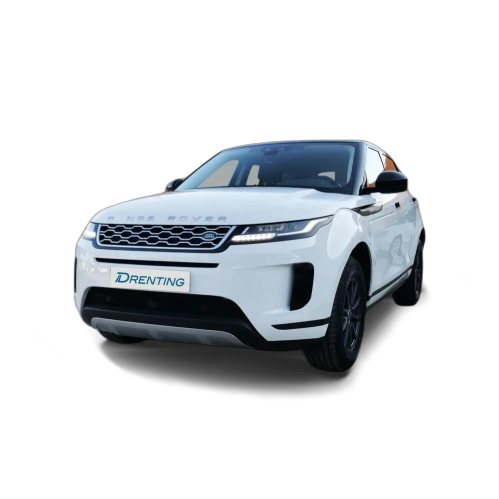Renting Land Rover Range Rover Evoque 2.0D MHEV HSE AWD Aut. 150 Blanco 1
