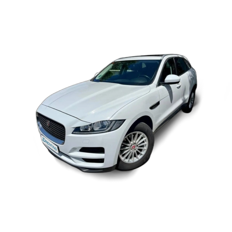 Renting Jaguar F-Pace 2.0i4D Prestige Aut. AWD 180 Blanco