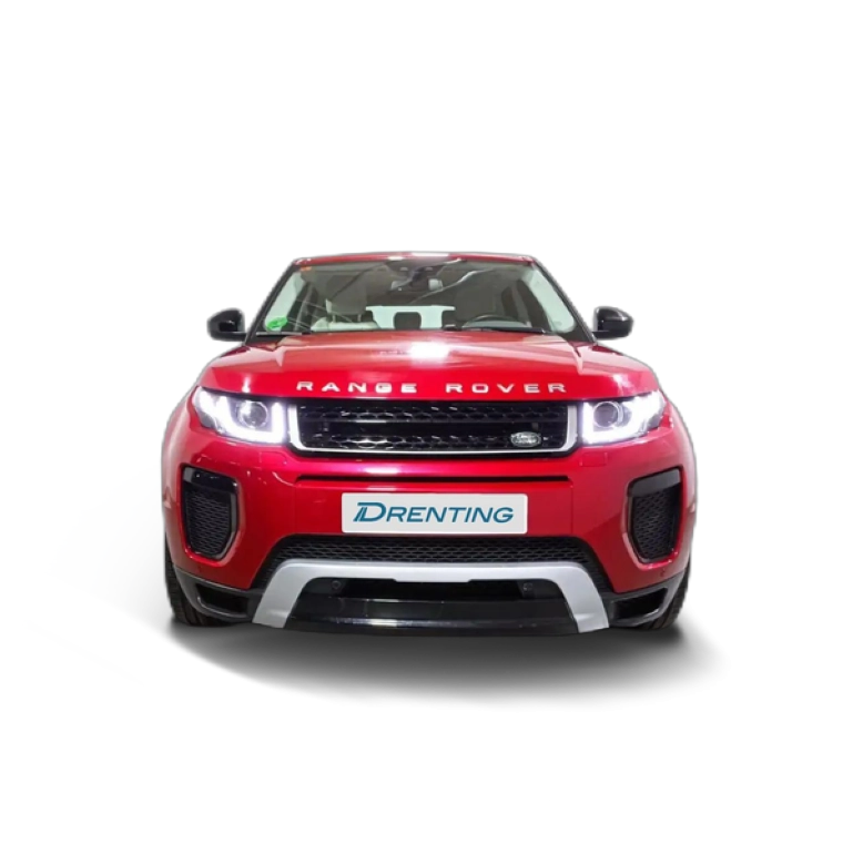 Renting Land Rover Range Rover Evoque 2.0TD4 HSE Dynamic 4WD 180 Rojo