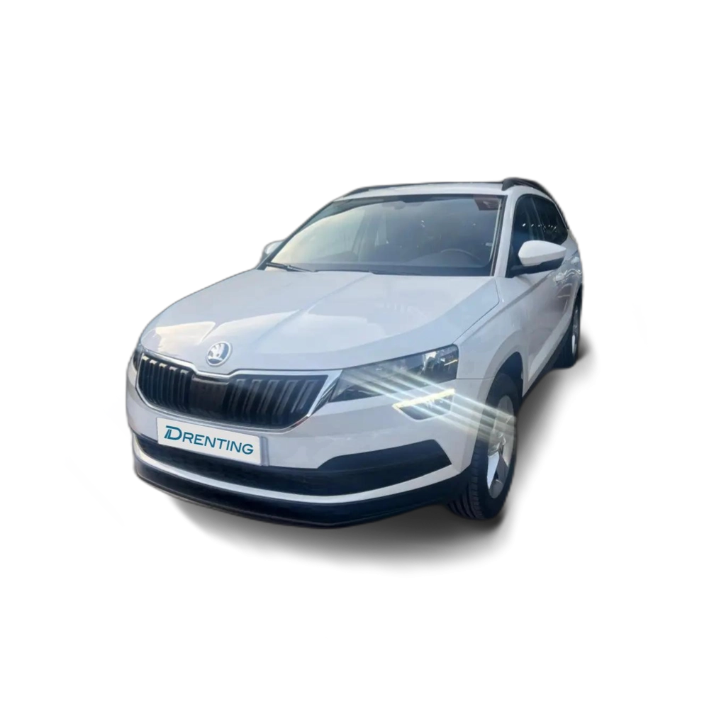 Renting Skoda Karoq 2.0TDI AdBlue Ambition 4&#215;4 DSG 110kW Blanco