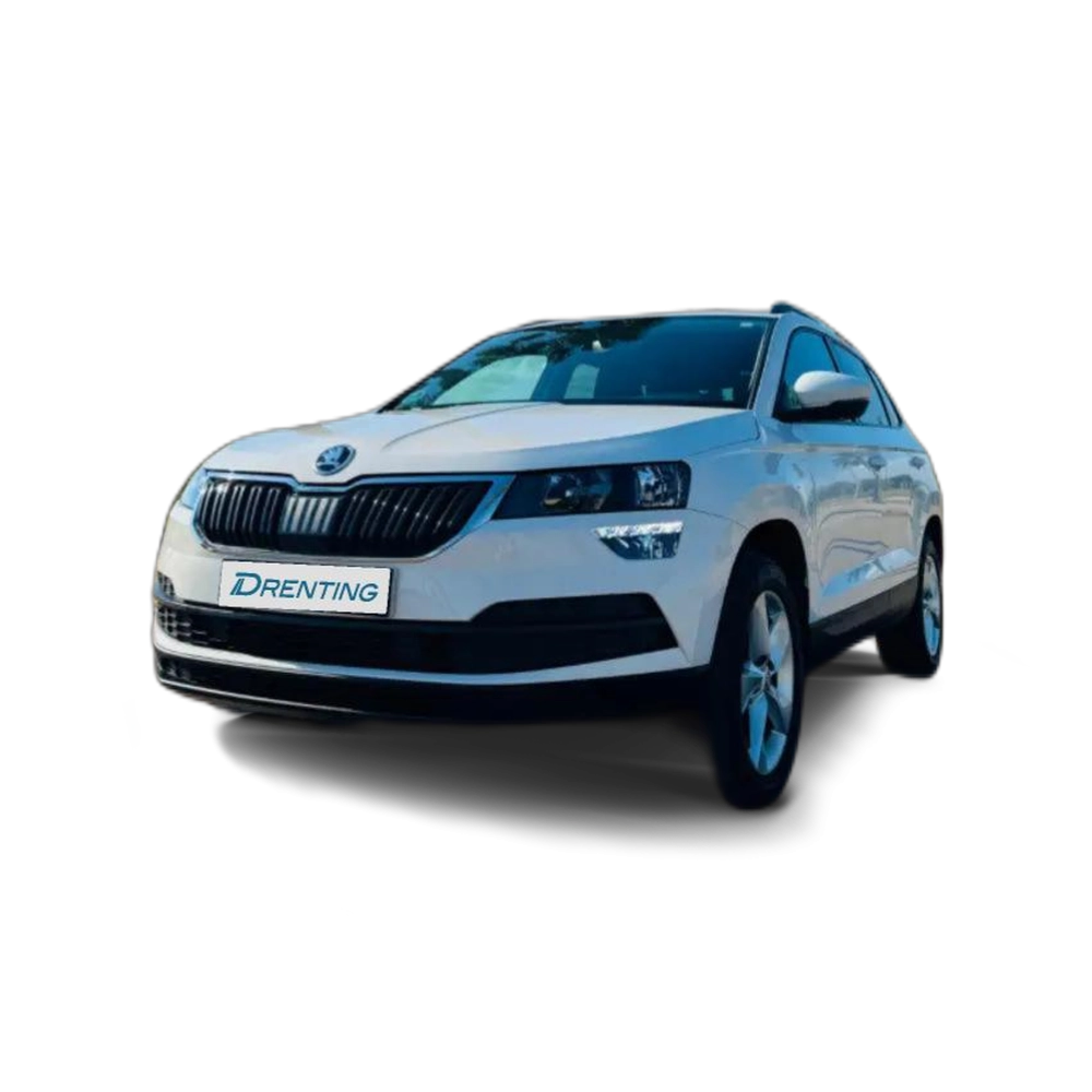 Renting Skoda Karoq 2.0TDI AdBlue Ambition 4&#215;4 DSG 110kW Blanco 1