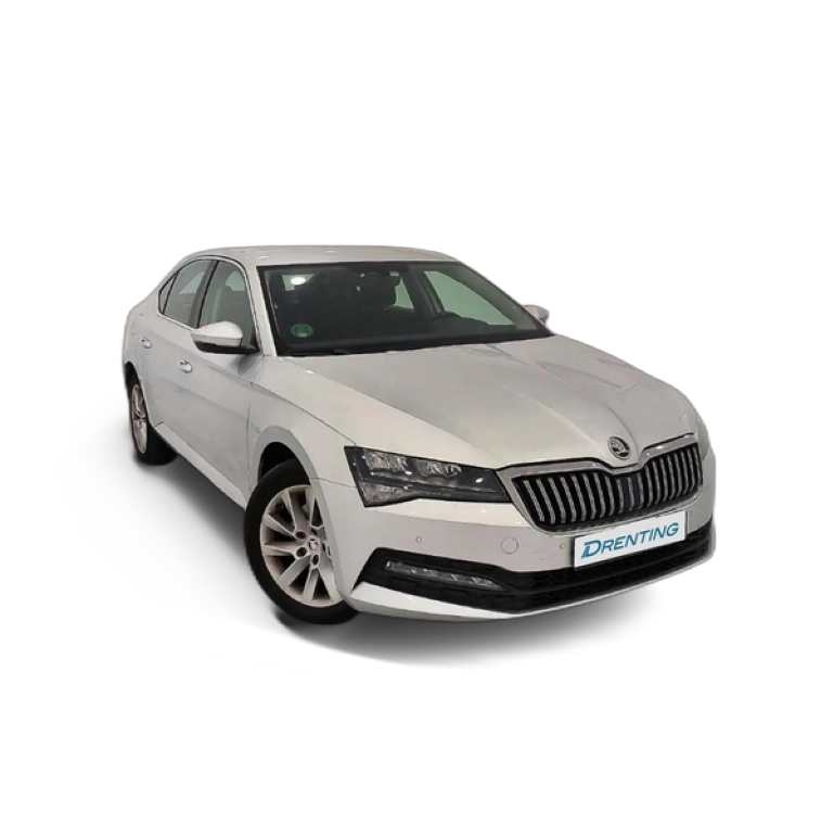 Renting Skoda Superb 2.0TDI AdBlue Ambition DSG 110kW Plateado