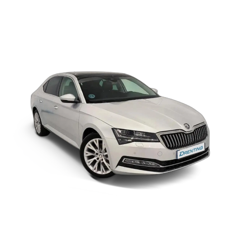 Renting Skoda Superb 2.0TDI AdBlue Style DSG 110kW Plateado