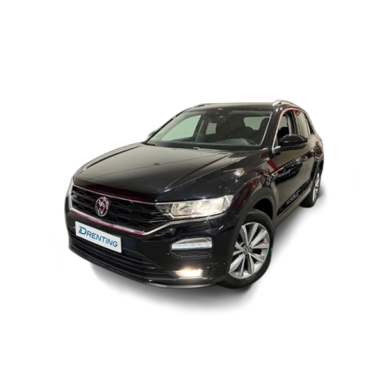 Renting Volkswagen T-Roc 2.0TDI Advance R-Line 85kW Negro 1