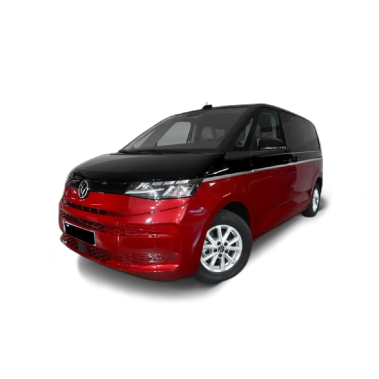 Renting Volkswagen T7 Multivan 2.0TDI Batalla Corta Life DSG 110kW Burdeos