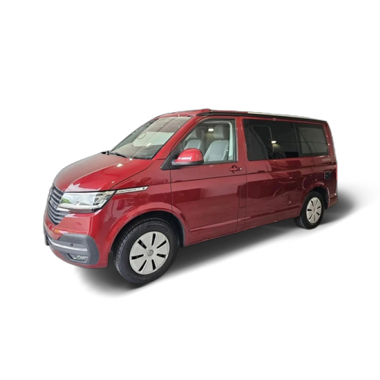 Renting Volkswagen T6 California 2.0TDI BMT Ocean DSG 110kW Rojo