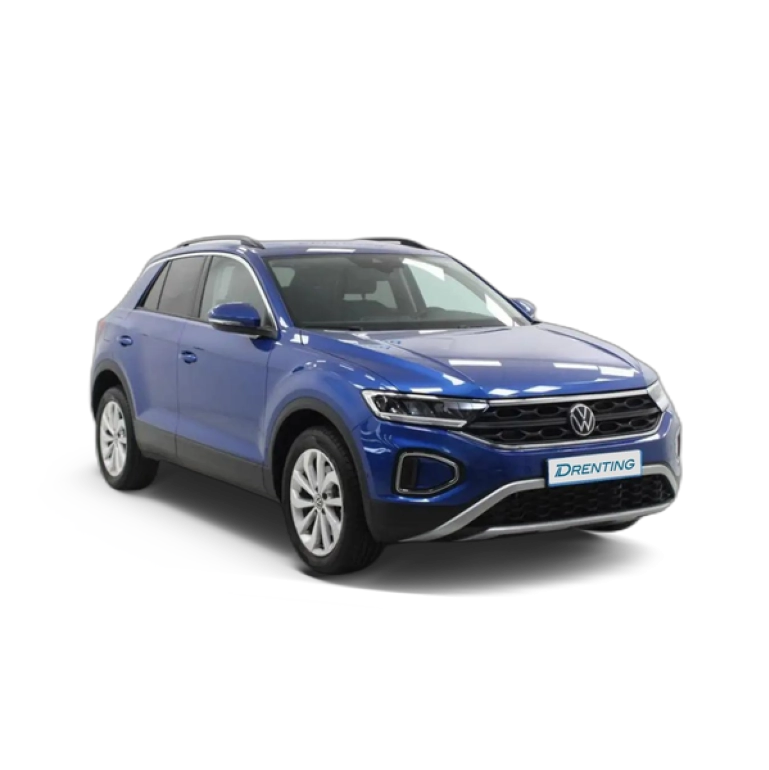 Renting Volkswagen T-Roc 2.0TDI Life DSG7 Azul 1