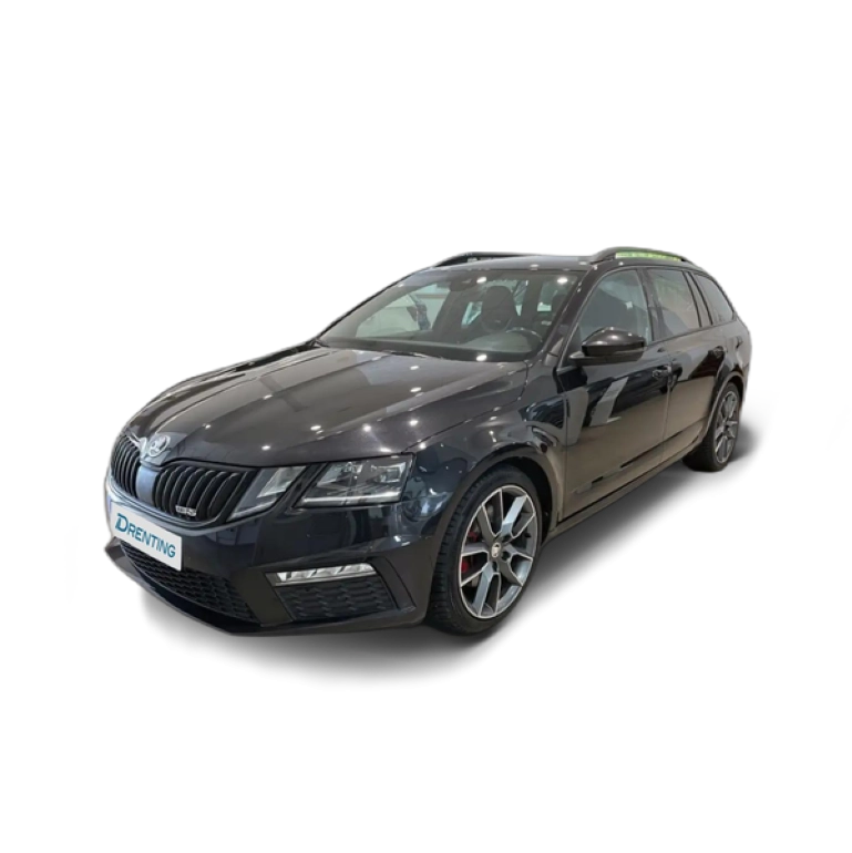 Renting Skoda Octavia 2.0TDI RS DSG 135kW Negro