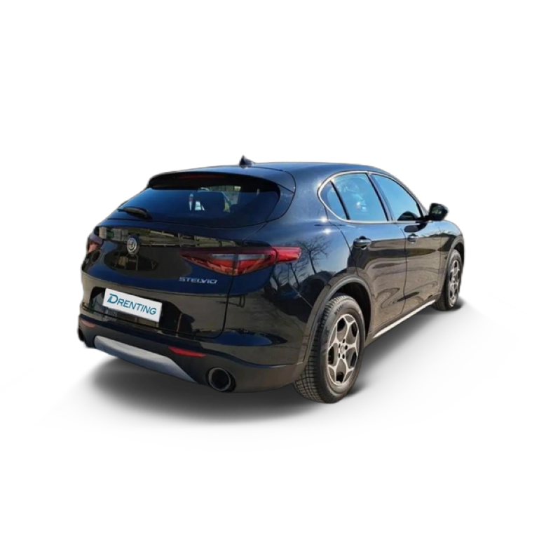 Renting Alfa Romeo Stelvio 2.2 Diesel 140kW (190cv) SUPER AWD Negro