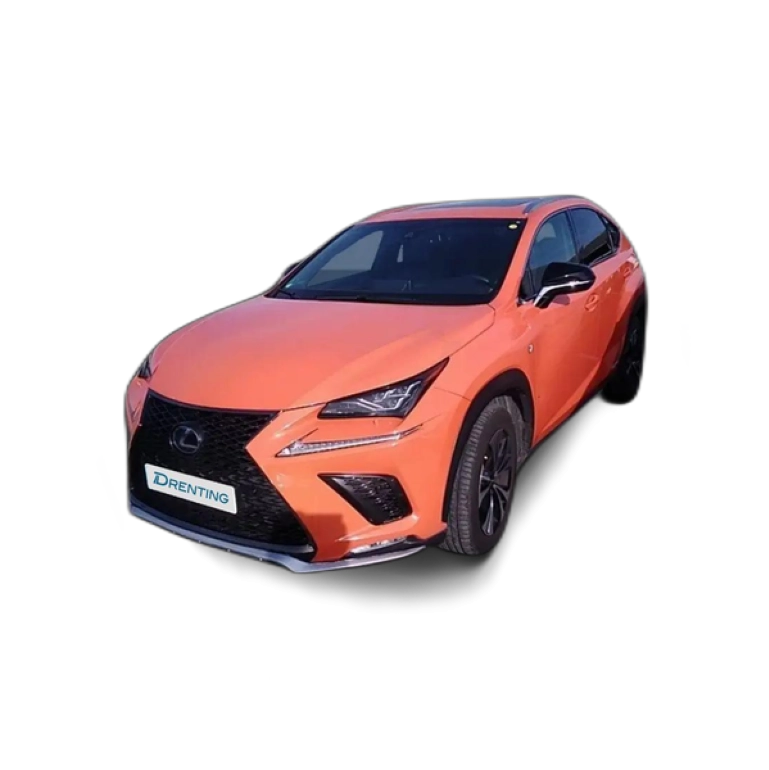 Renting Lexus NX 300h 2.5 F Sport Kick Power Naranja