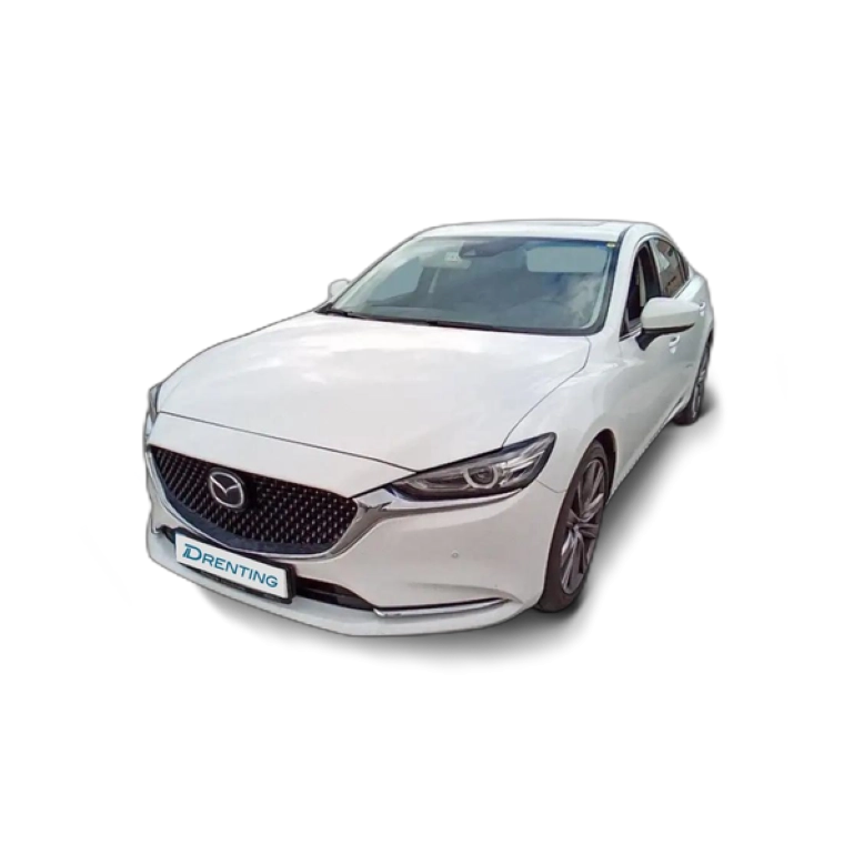 Renting Mazda 6 2.5 Skyactiv-G Zenith Black Sky Aut. Blanco 1