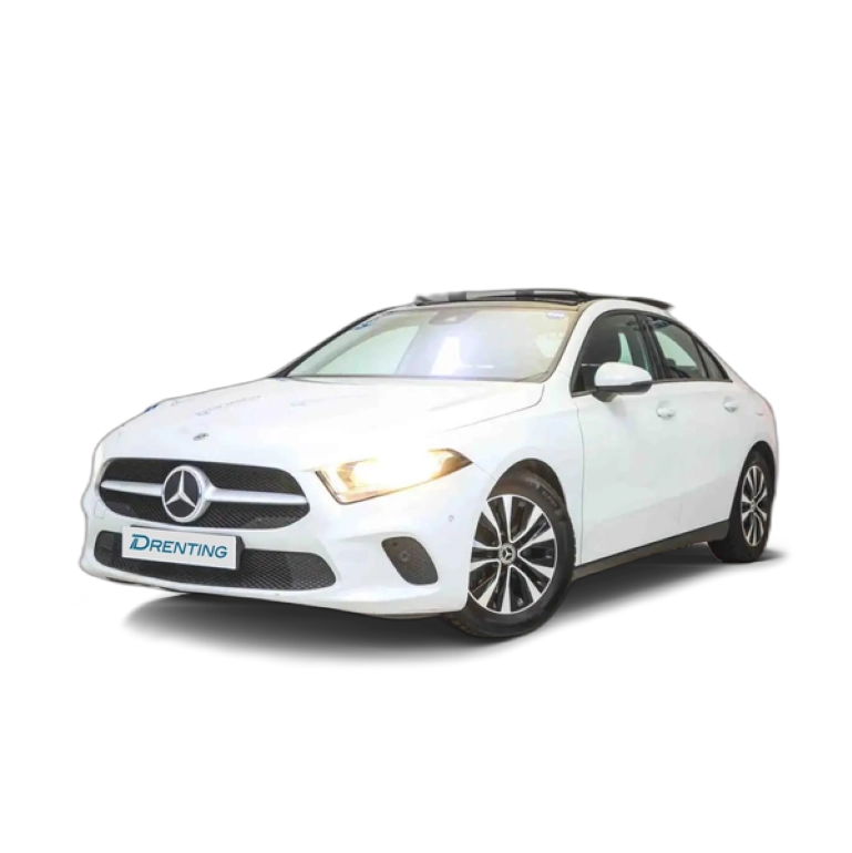 Renting Mercedes-Benz A 200 200d Sedán 8G-DCT Blanco