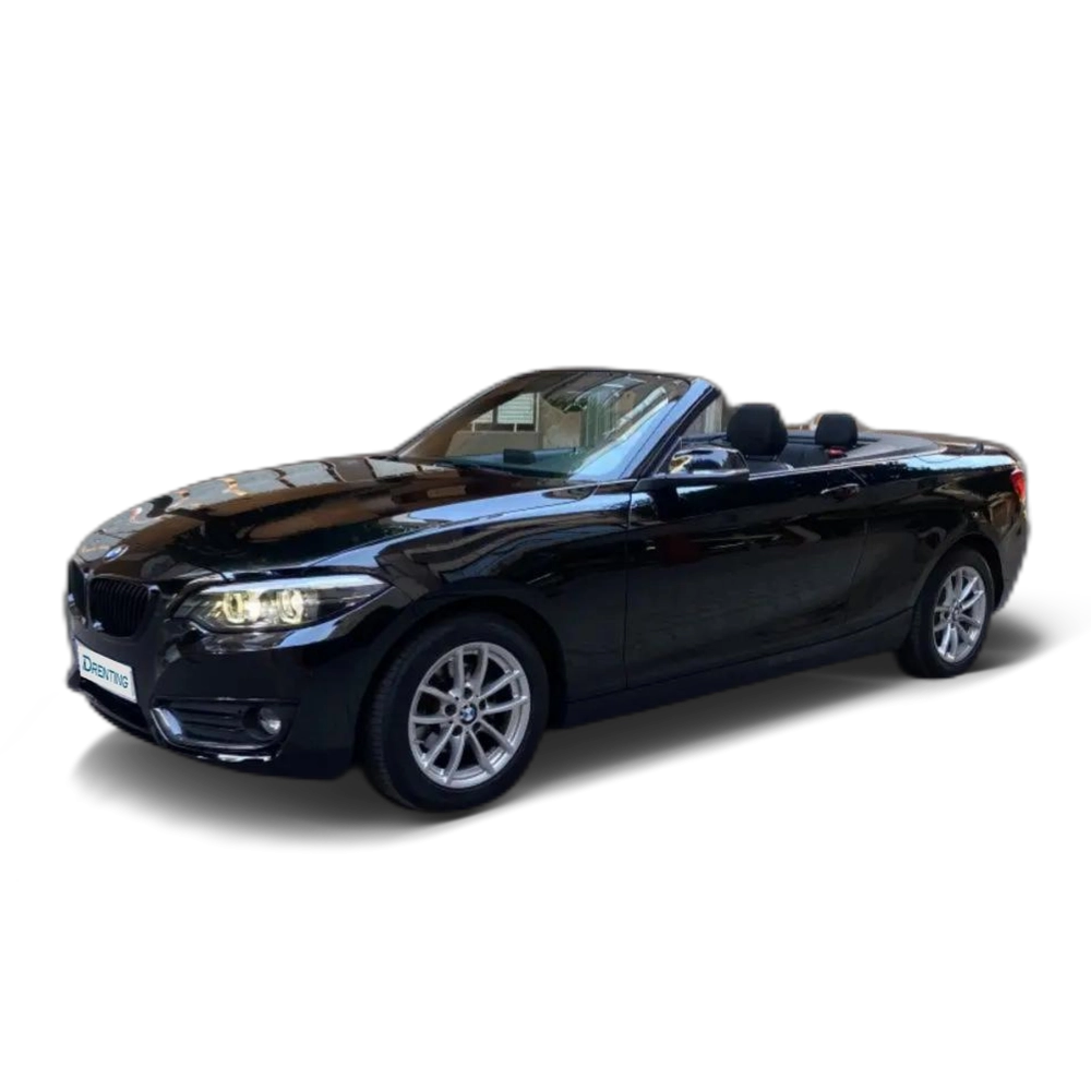 Renting BMW 218 218d Cabrio Negro