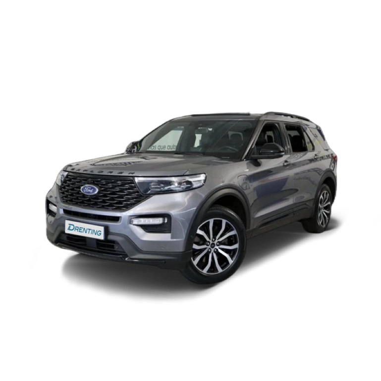 Renting Ford Explorer 3.0 PHEV ST Line 7Plazas AWD 457cv Gris