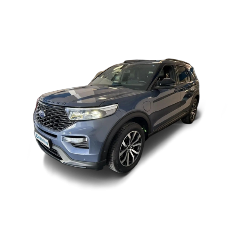 Renting Ford Explorer 3.0 PHEV ST-Line AWD 450 Azul 1