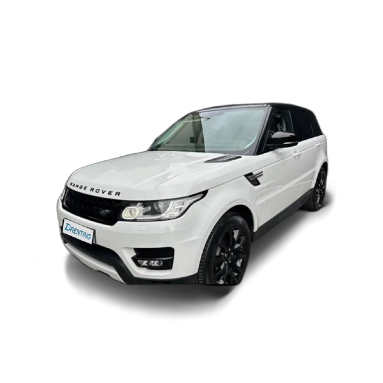 Renting Land Rover Range Rover Sport 3.0 V6 SC HSE Dynamic Aut. Blanco