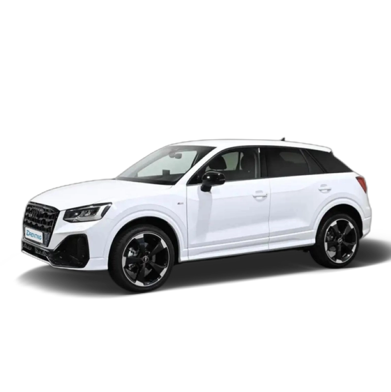 Renting Audi Q2 35 TDI Black line edition S tronic 110kW Blanco