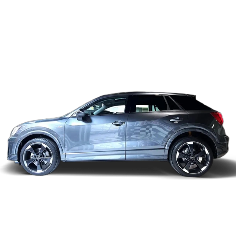 Renting Audi Q2 35 TDI Black line edition S tronic 110kW Gris