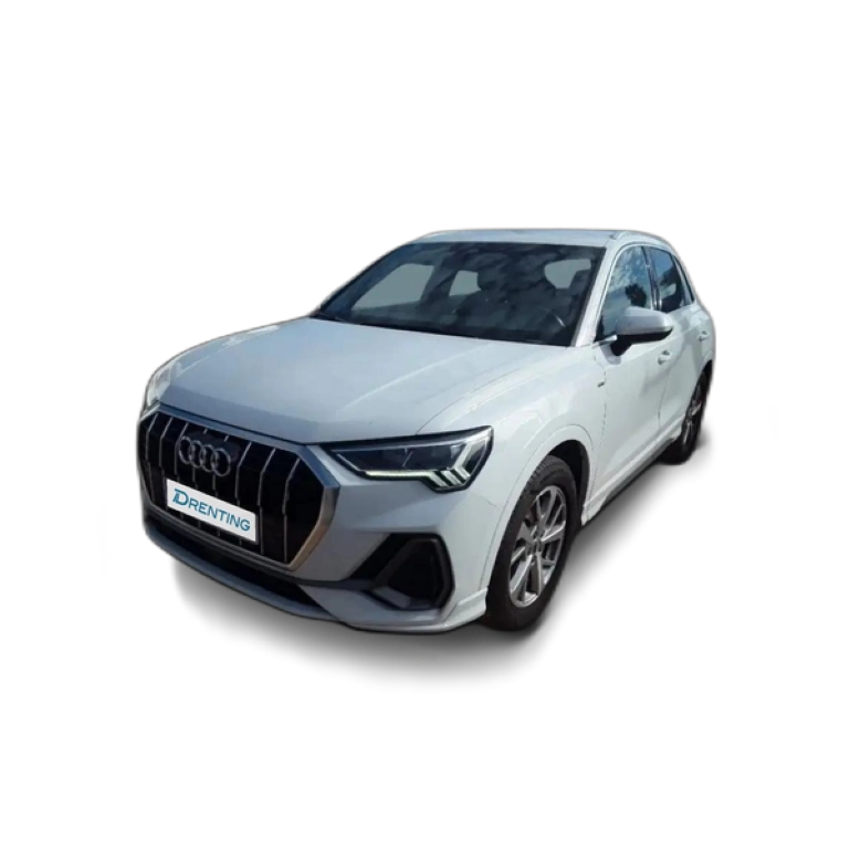 Renting Audi Q3 35 TFSI S line S tronic Blanco