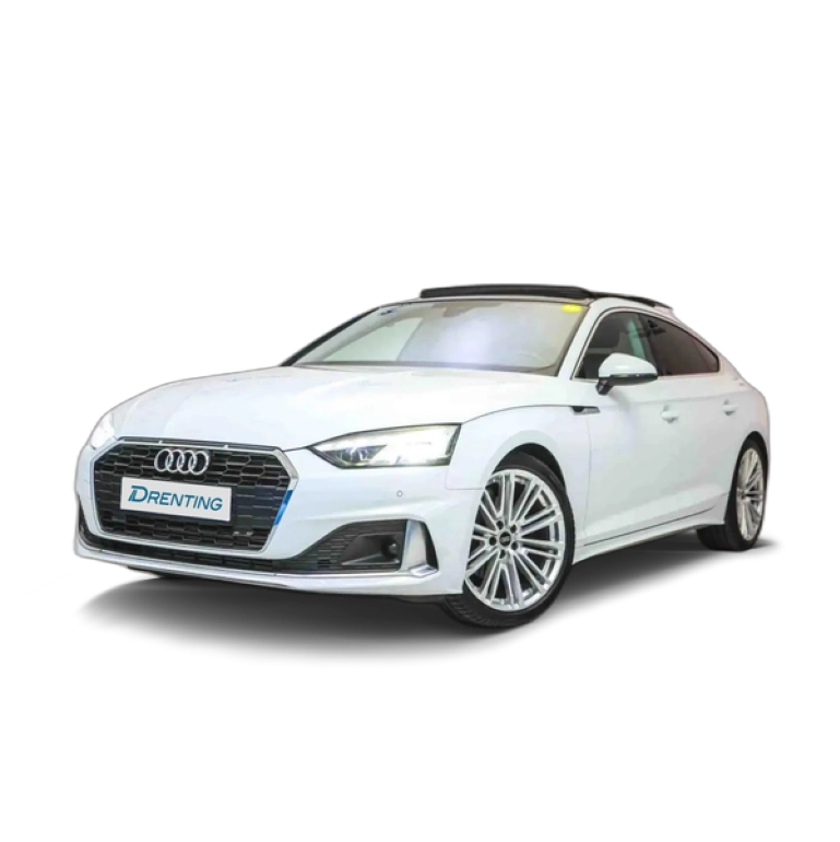 Renting Audi A5 35 TFSI S tronic Sportback Blanco