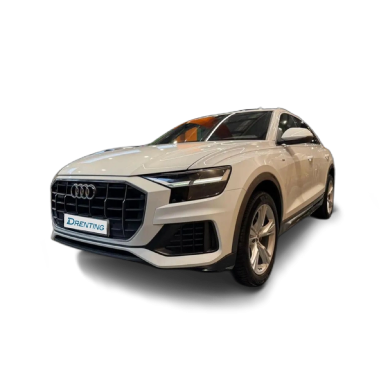 Renting Audi Q8 4.5  Tdi Sline Blanco