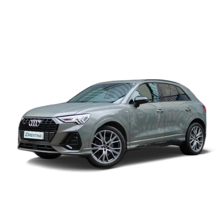 Renting Audi Q3 40 TDI Black line quattro S tronic 140kW Gris
