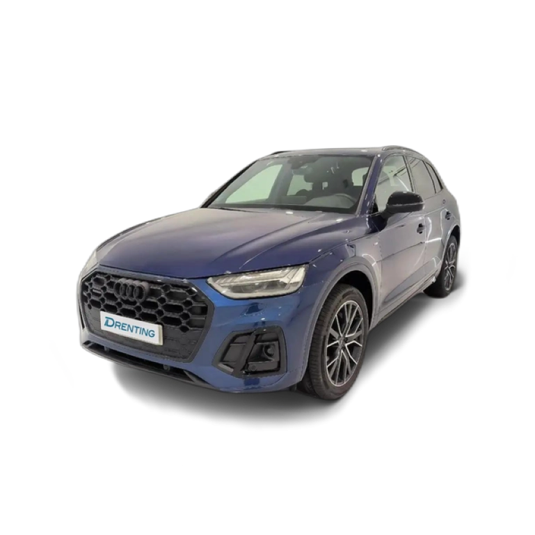Renting Audi Q5 40 TDI quattro-ultra Black line S tronic 150kW Azul