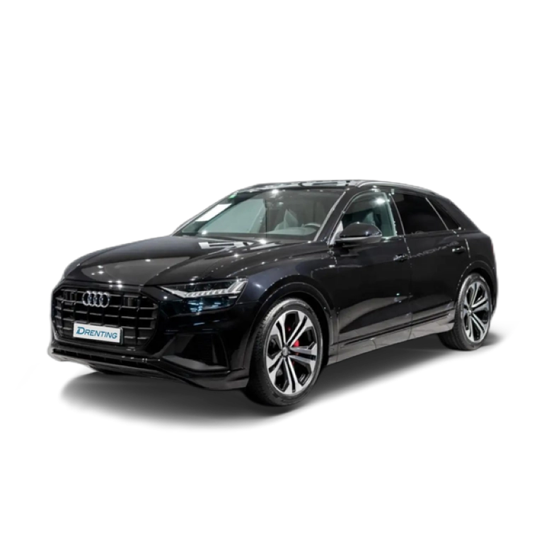 Renting Audi Q8 50 TDI Black line quattro tiptronic Negro 1
