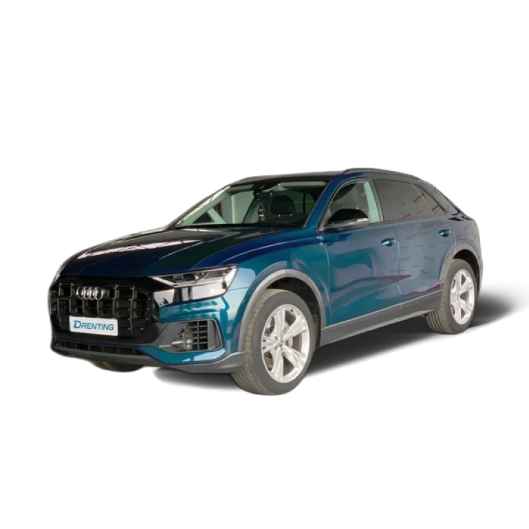 Renting Audi Q8 50 TDI quattro tiptronic Azul