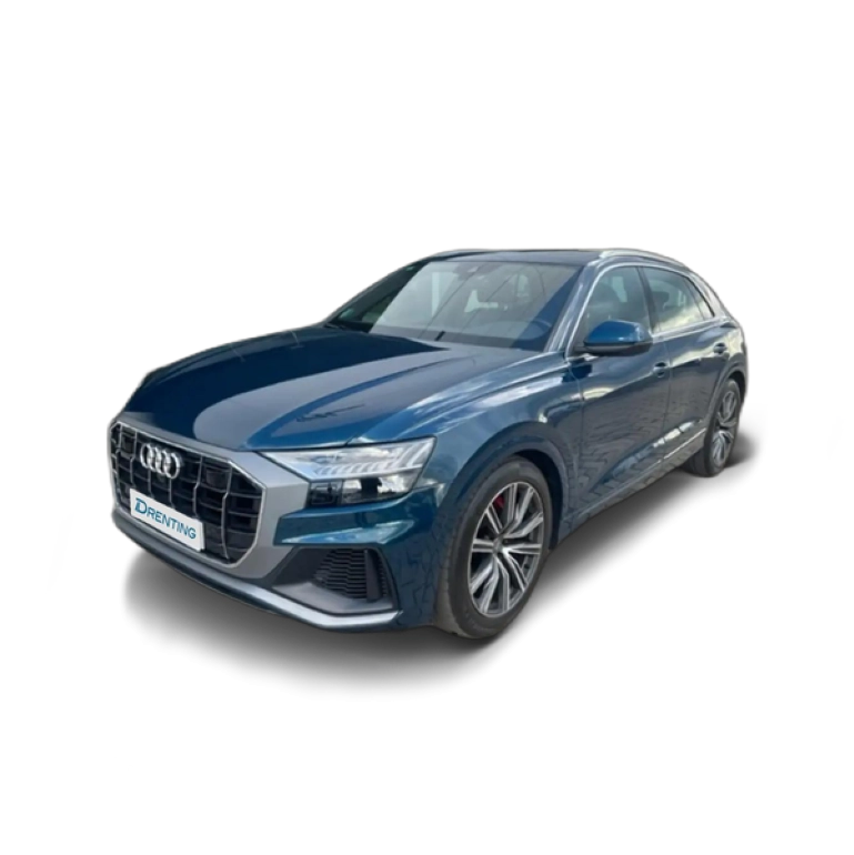 Renting Audi Q8 50 TDI quattro tiptronic Azul 1