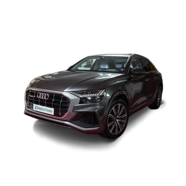 Renting Audi Q8 50 TDI S line plus quattro tiptronic Gris 1