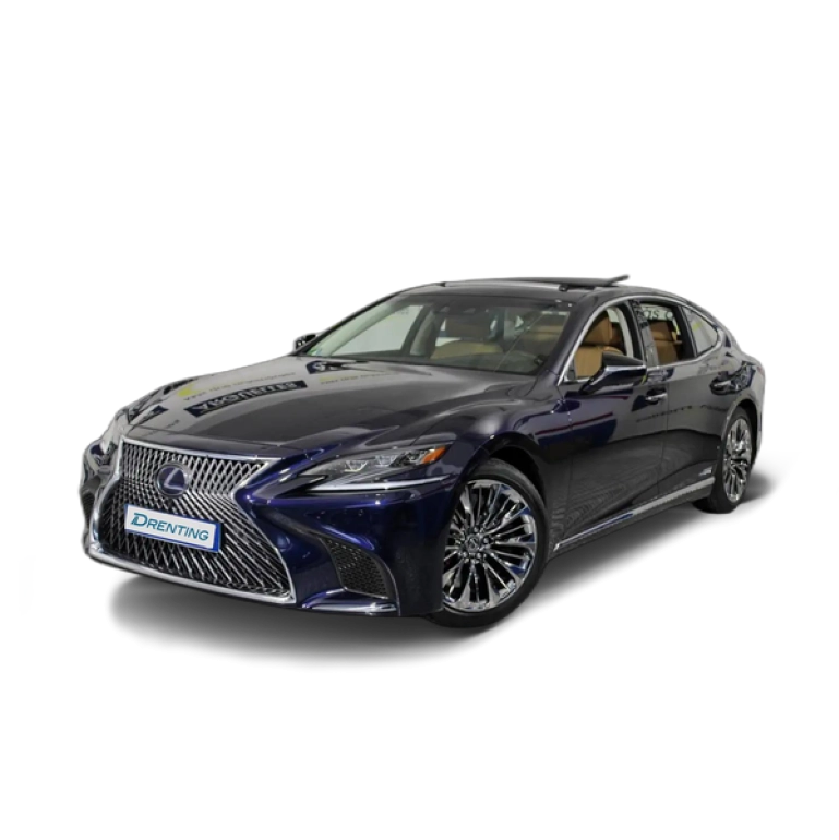 Renting Lexus LS 500 500h Executive AWD 360cv FULL EQUIPE Azul