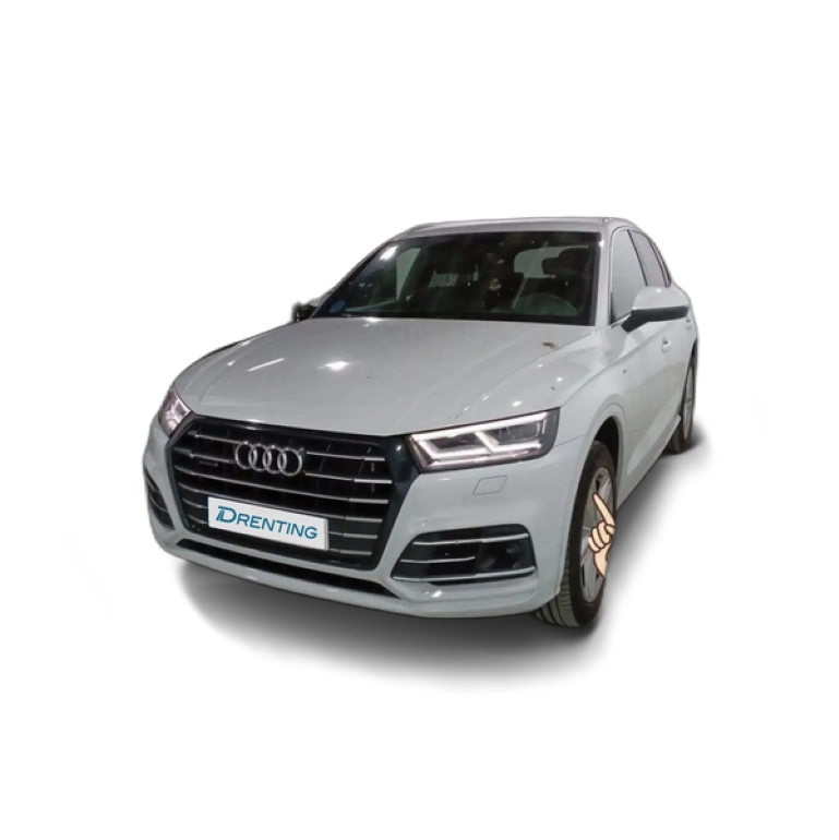 Renting Audi Q5 55 TFSIe S line quattro-ultra S tronic Blanco 1
