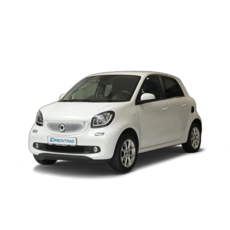 Renting smart forFour 66 Perfect Aut. Blanco 1